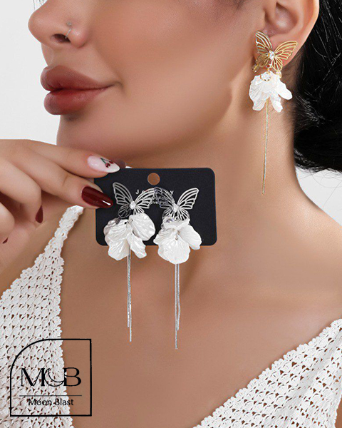 Stainless Steel Earrings Model R1031