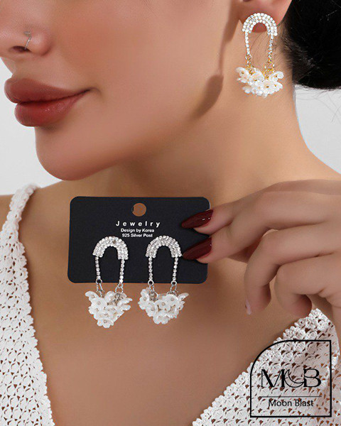 Stainless Steel Earrings Model R1033 – Moonblast