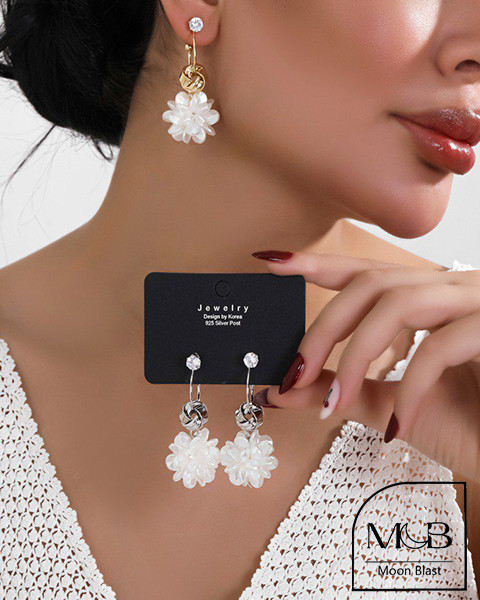 Stainless Steel Earrings Model R1039 – Moonblast