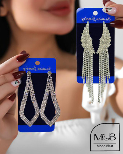 Stainless Steel Earrings Model R1065 – Moonblast