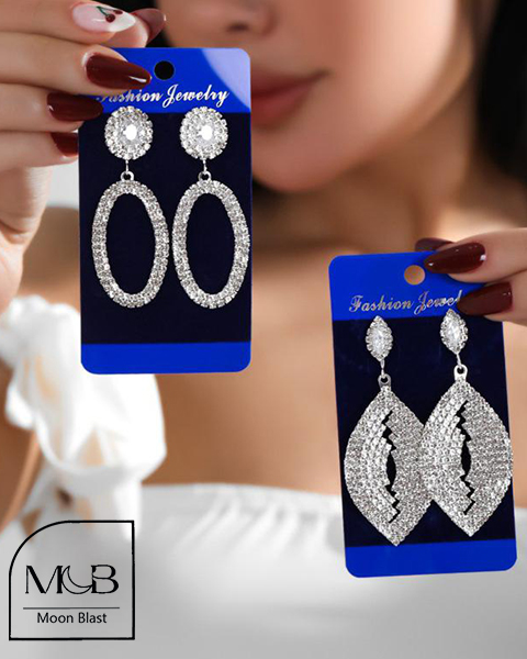 Stainless Steel Earrings Model R1068 – Moonblast
