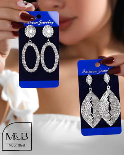 Stainless Steel Earrings Model R1068 – Moonblast