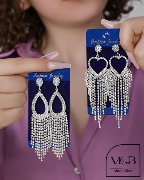 Stainless Steel Earrings Model R1073 – Moonblast
