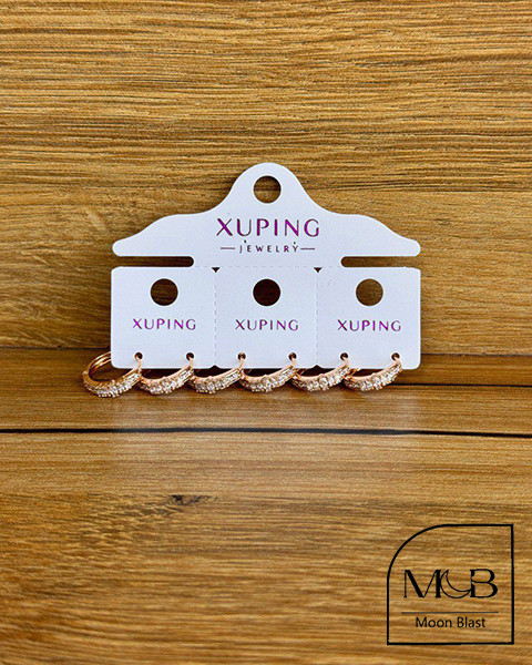 Xuping Earrings Model R1090 – Moonblast