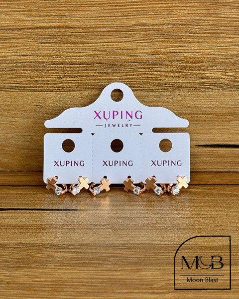 Xuping Earrings Model R2034 – Moonblast