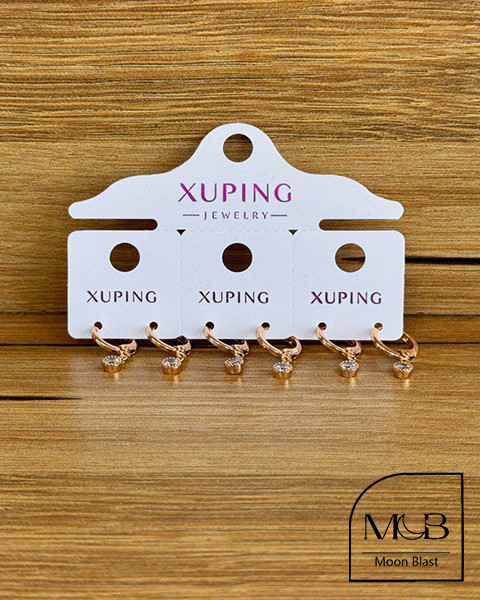 Xuping Earrings Model R2038 – Moonblast