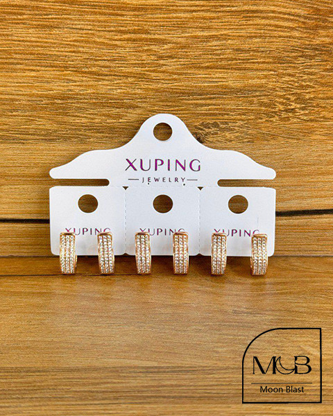 Xuping Earrings Model R3018 – Moonblast