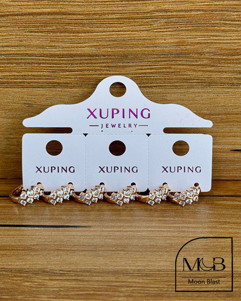 Xuping Earrings Model R3022 – Moonblast