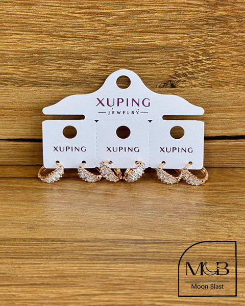 Xuping Earrings Model R3027 – Moonblast