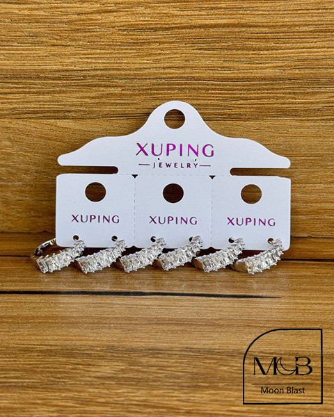 Xuping Earrings Model R3030 – Moonblast