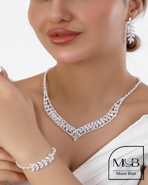 Silver Jewelry Set Model S1015 – Moonblast