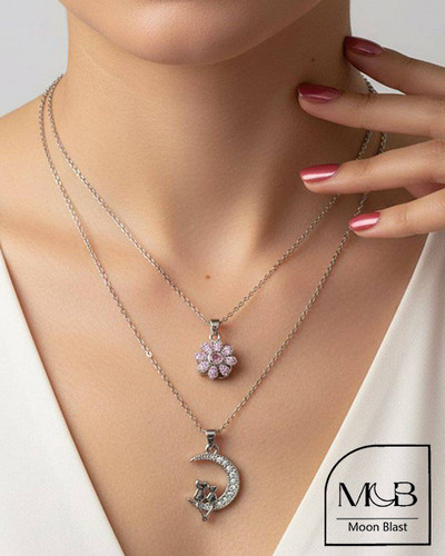 Fantasy Steel Necklace Model G1055 – Moonblast