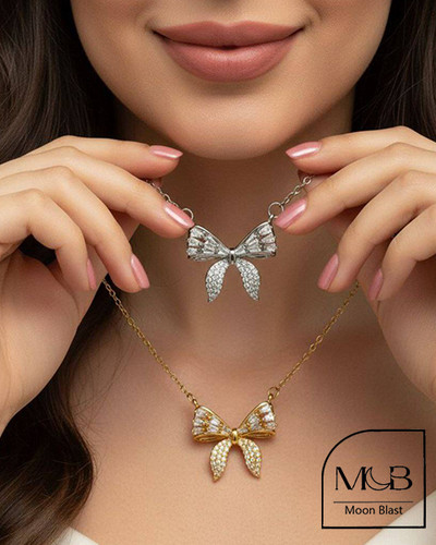 Delicate Stainless Steel Necklace G1073 – Moonblast