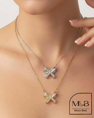 Delicate Stainless Steel Necklace G1074 – Moonblast