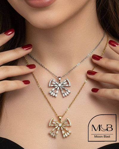 Delicate Stainless Steel Necklace G1083 – Moonblast